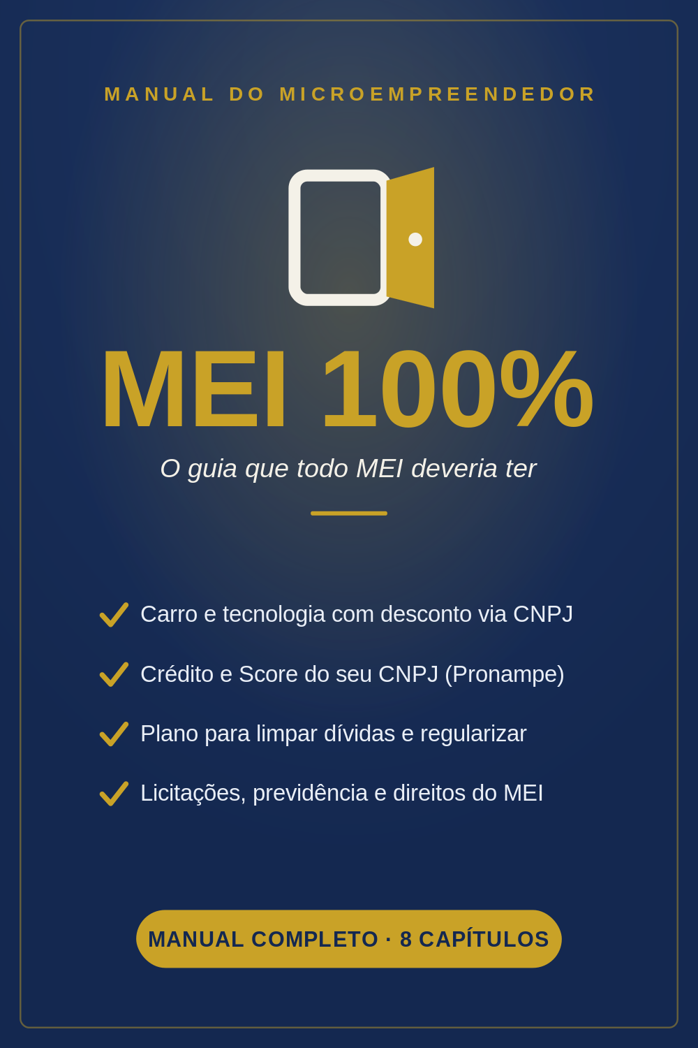 Capa do Manual MEI 100%